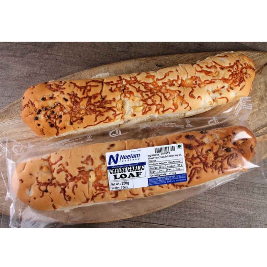 CHEESE GARLIC LOAF BREAD 250G NEELAM