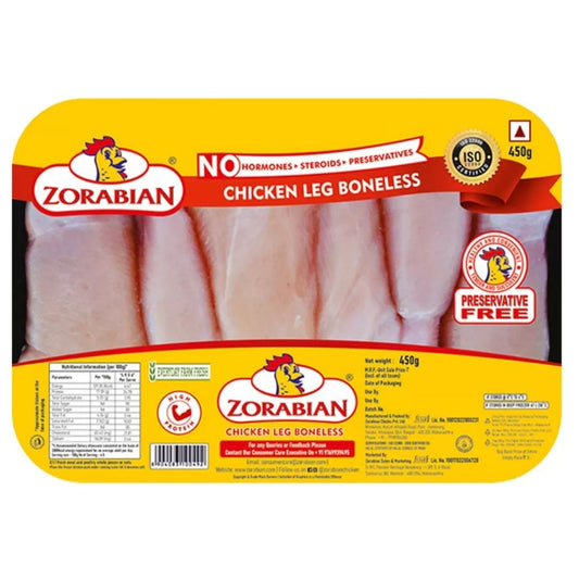 Chicken Leg Boneless 450g Zorabian