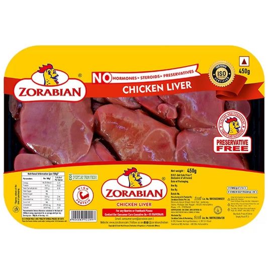 Chicken Liver 450g Zorabian