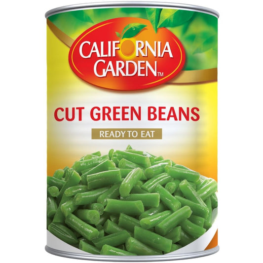 CUT GREEN BEANS California Garden