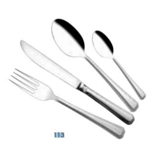 CUTLERY 113 (Fork,Knife,Tea Spoon,Spoon) VENUS