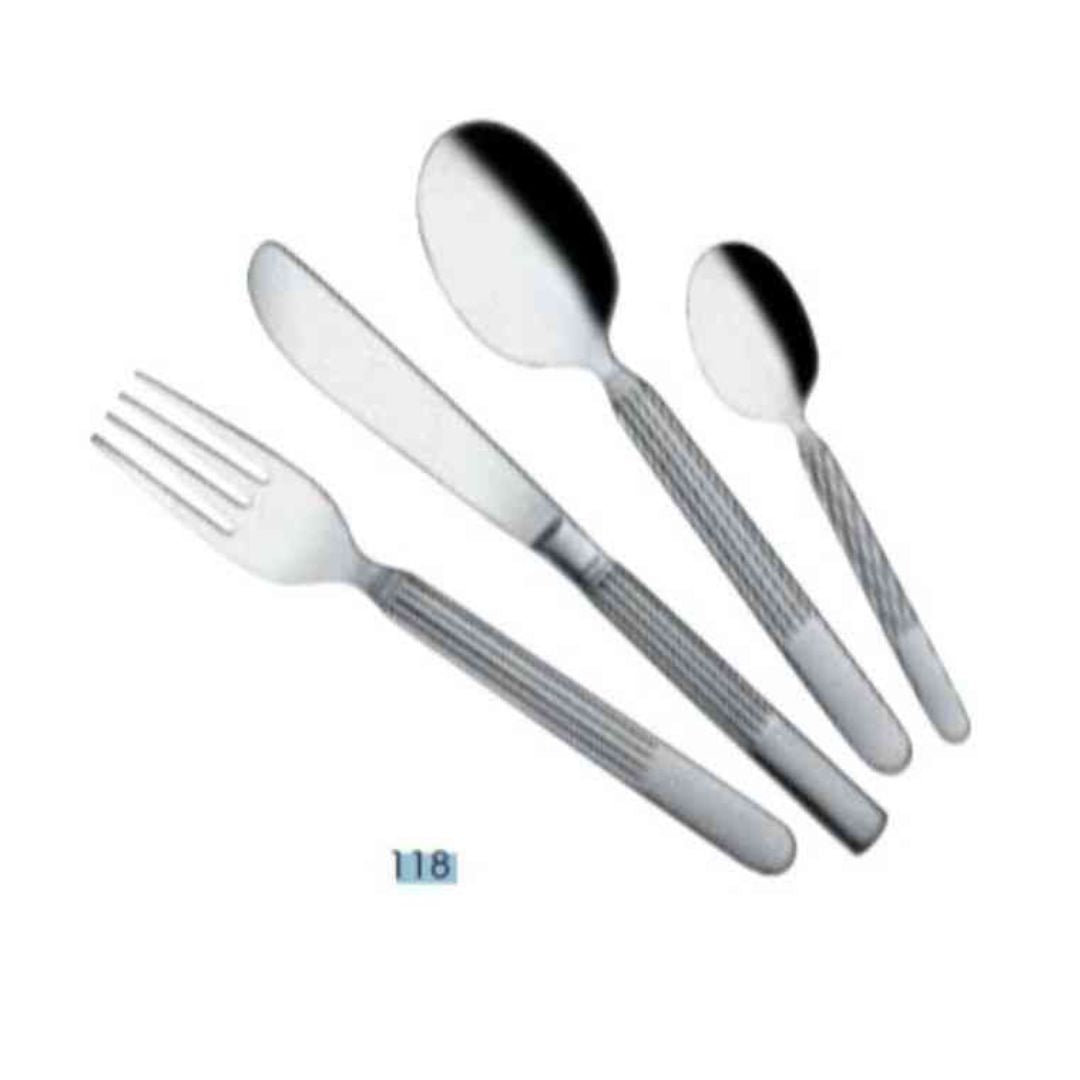 CUTLERY 118 (Fork,Knife,Tea Spoon,Spoon) VENUS