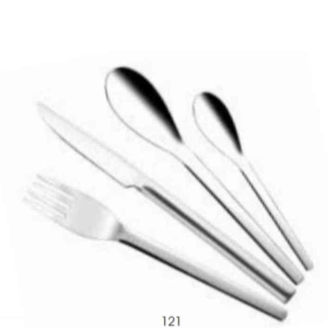 CUTLERY 121 (Fork,Knife,Tea Spoon,Spoon) VENUS