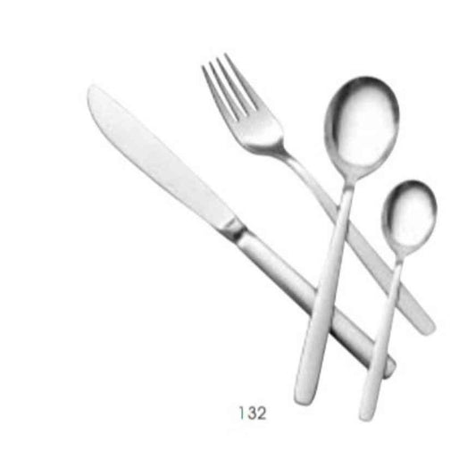 CUTLERY 132 (Fork,Knife,Tea Spoon,Spoon) VENUS