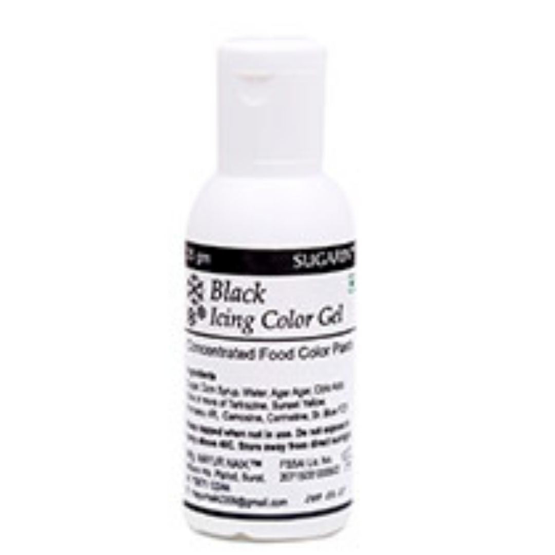 Black Icing Color Gel - Sugarin