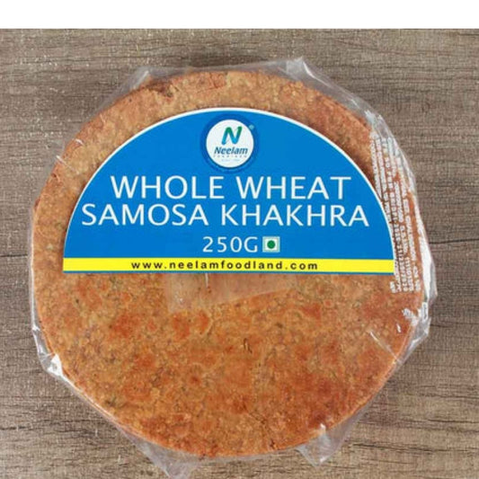 WHOLE WHEAT SAMOSA KHAKHRA 250 GM NEELAM