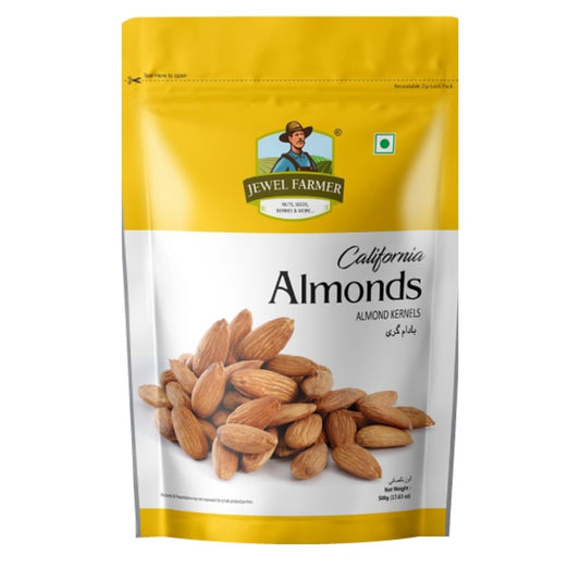 California Almonds 500g Jewel Farmer