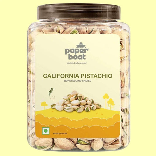 California Pistachio Roasted & Salted 750gm Paper Boat