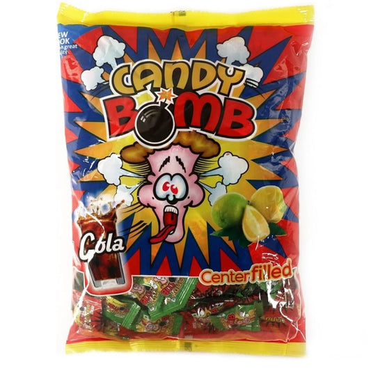 Candy Bomb  Center Filled Sour and Sweet 165pcs Glacier