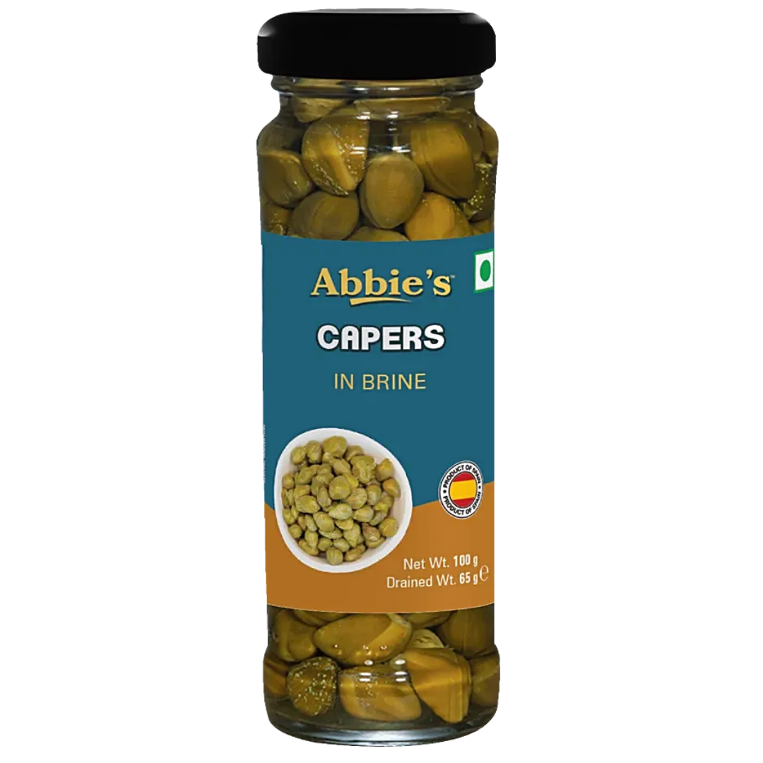 Capers in brine 100 gm Abbie's