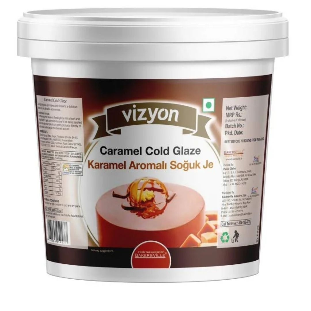 Caramel Cold Glaze 200g Vizyon