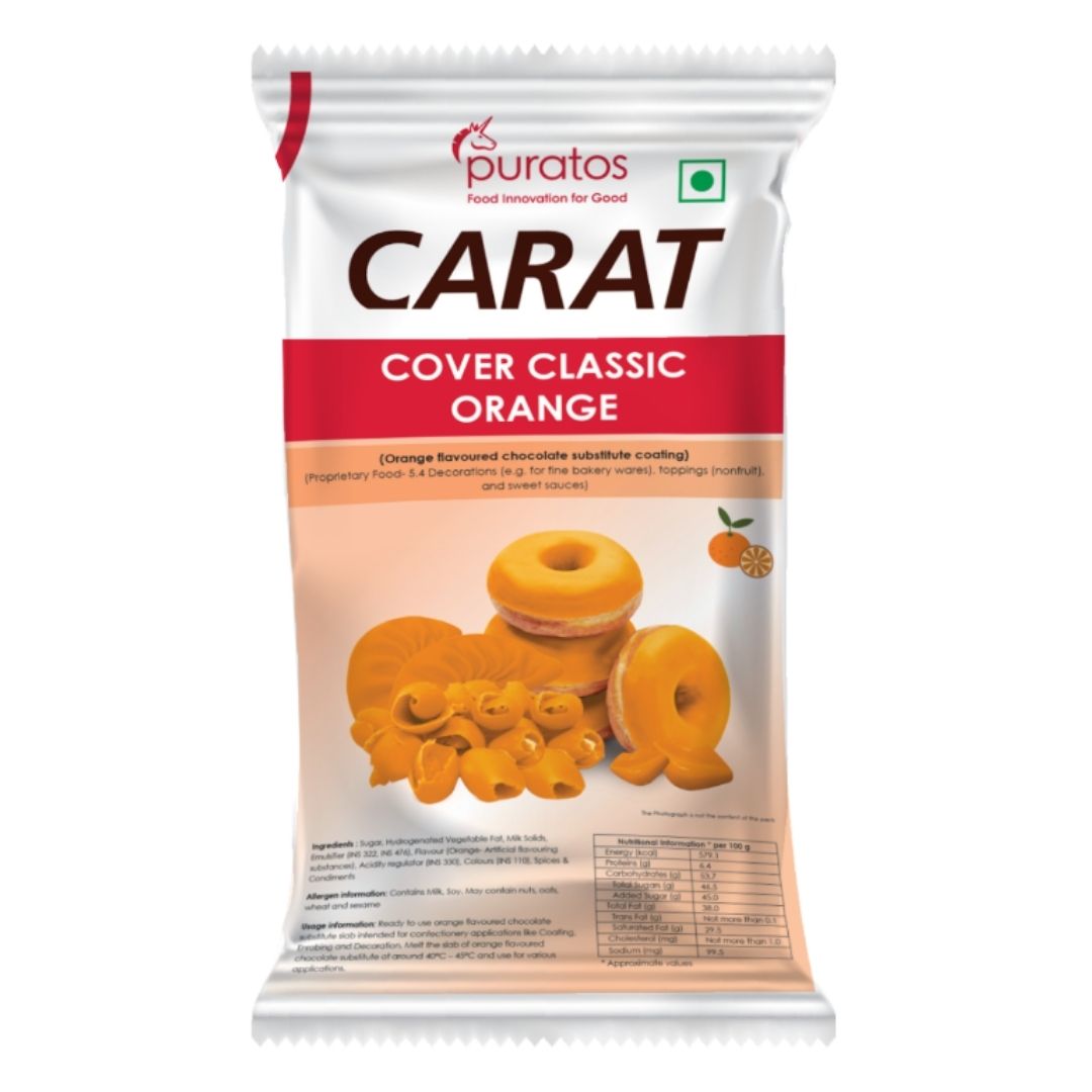 Carat Cover Classic Orange Puratos