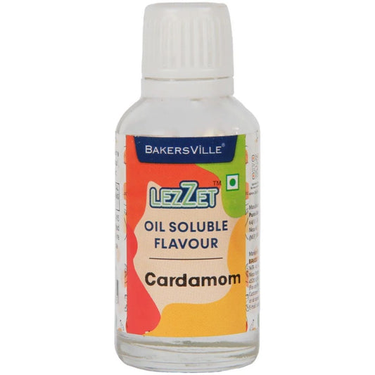 Cardamom  Lezzet Oil Soluble Flavour 30ml Bakersville