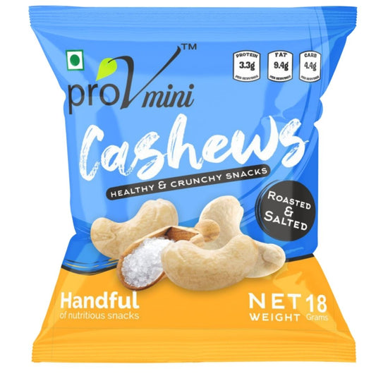 Cashew Roasted Salted 18g Prov Mini