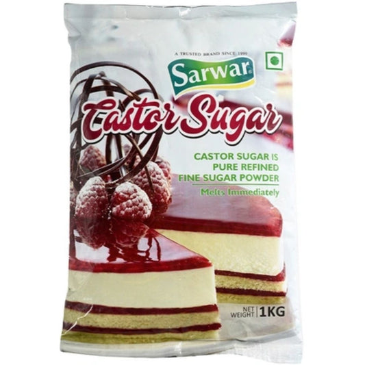 Castor Sugar (Pouch)  1 kg Sarwar