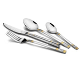 Celebration 24 Pcs Set Leatherite (Fork,Knife,Tea Spoon,Spoon) FNS