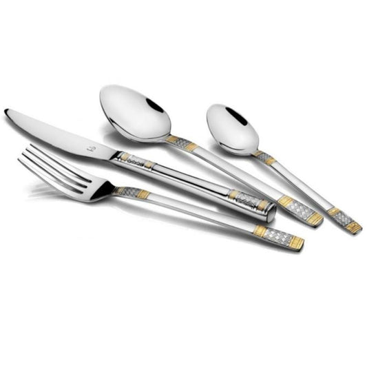 Celebration 24 Pcs Set with Stand (Fork,Knife,Tea Spoon,Spoon) FNS