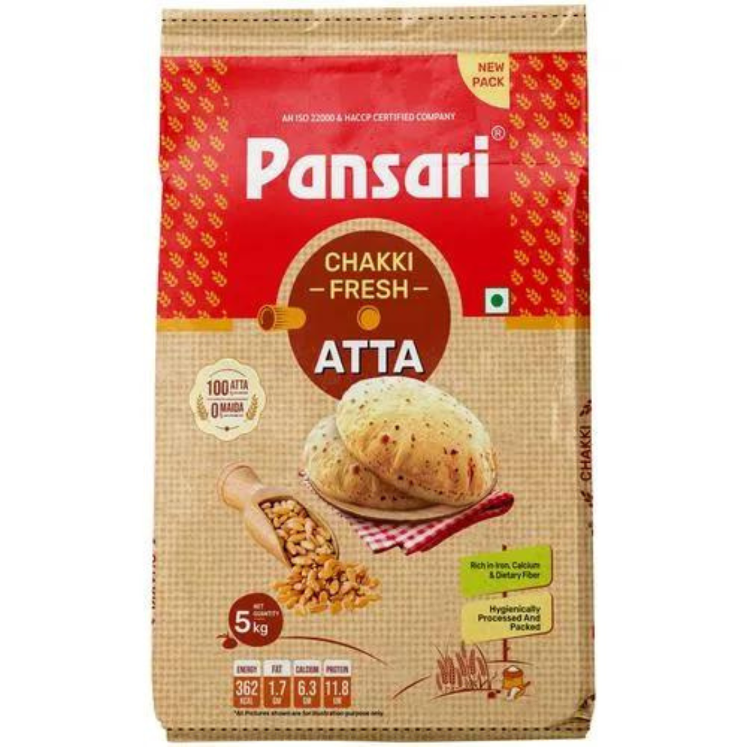 Chakki Atta 5 Kg Pansari