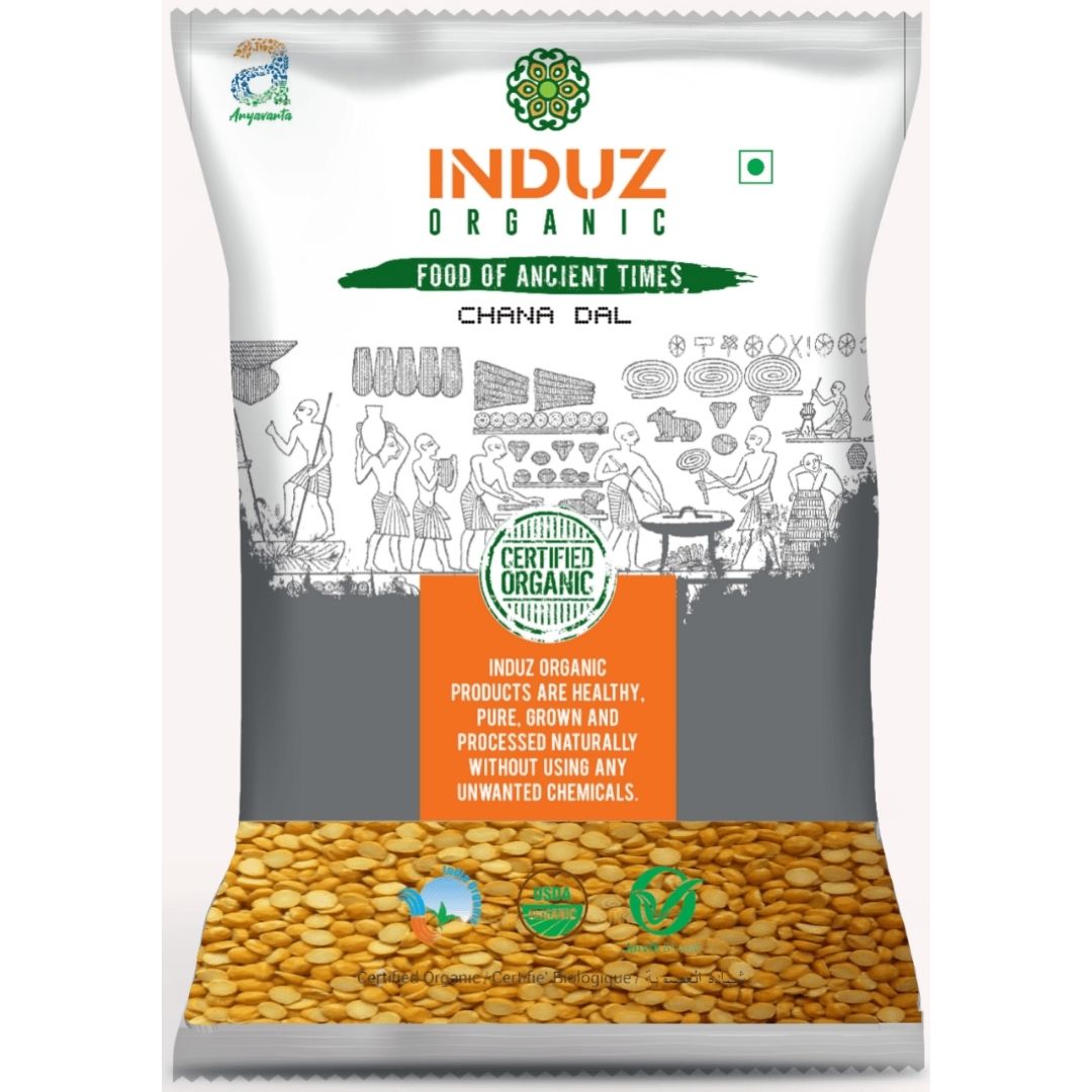 Chana Dal 1kg Induz Organic