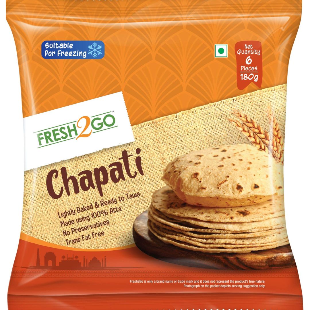 Chapati (Frozen) 30 gm  Fresh2Go