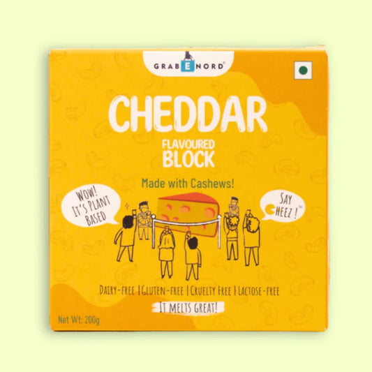 Cheddar Block 200gm Grabenord