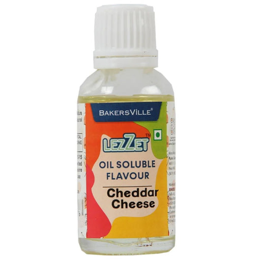 Cheddar Cheese  Lezzet Oil Soluble Flavour 30ml Bakersville