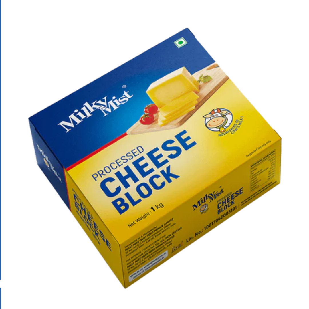 Cheese Block 1Kg Milky Mist