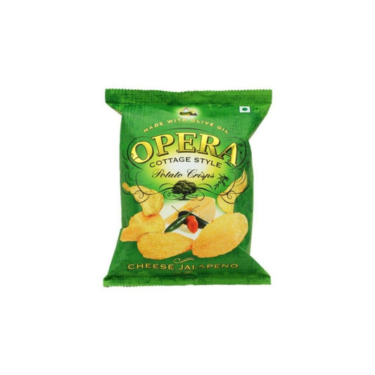 Cheese Jalapeno Potato Crips 130g Opera