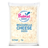 Cheese Mozzarella Diced 2 kg Prabhat Dairy