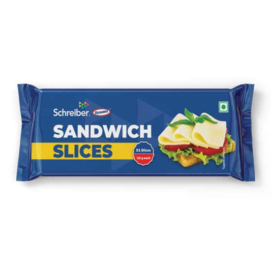 Cheese Slice Sandwich White Slice 765 gm Dynamix