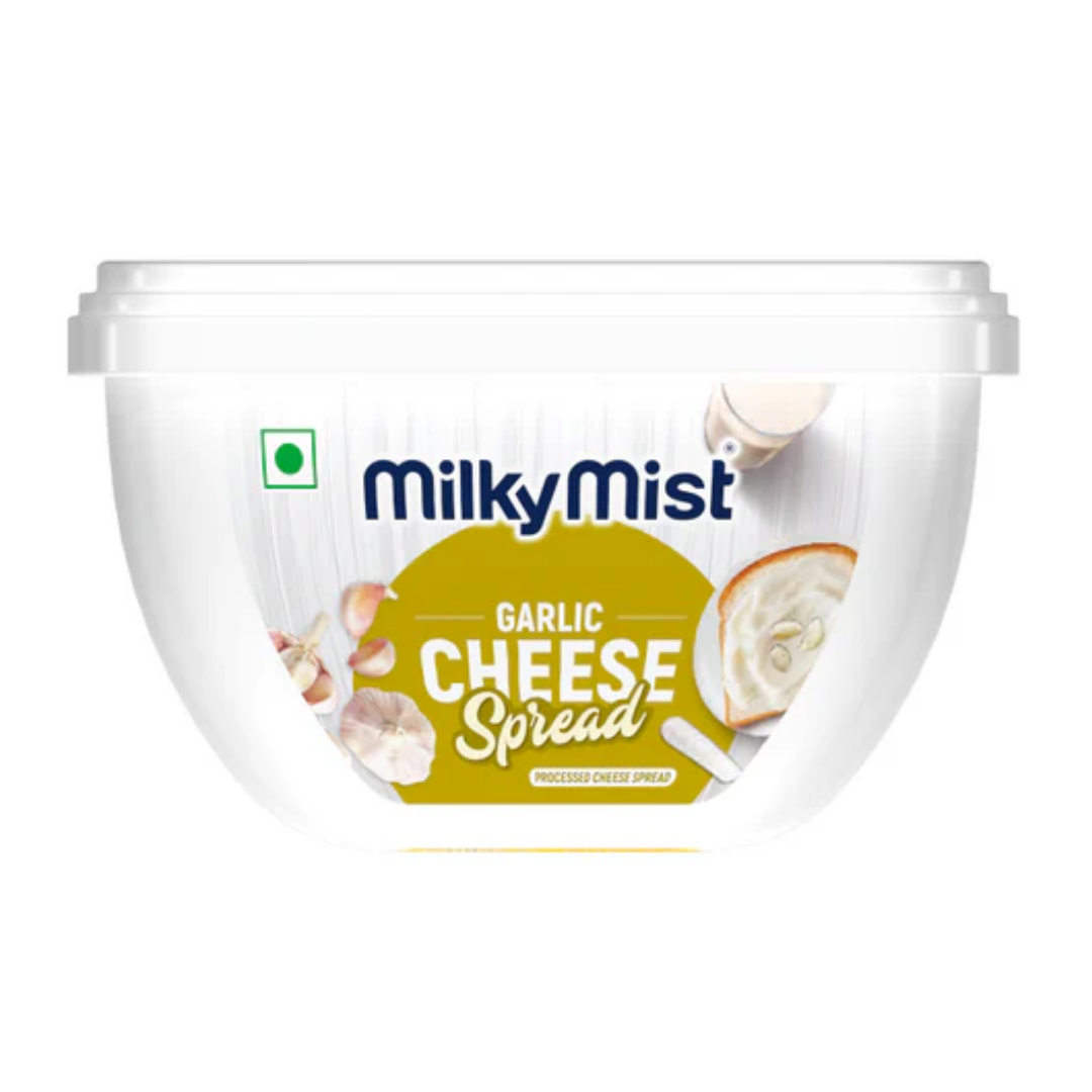 Cheese Spread Garlic 200Gm  Milky Mist