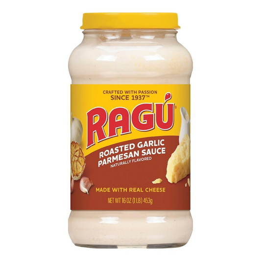 Cheese roasted garlic parm pasta sauce 453 gm Ragu