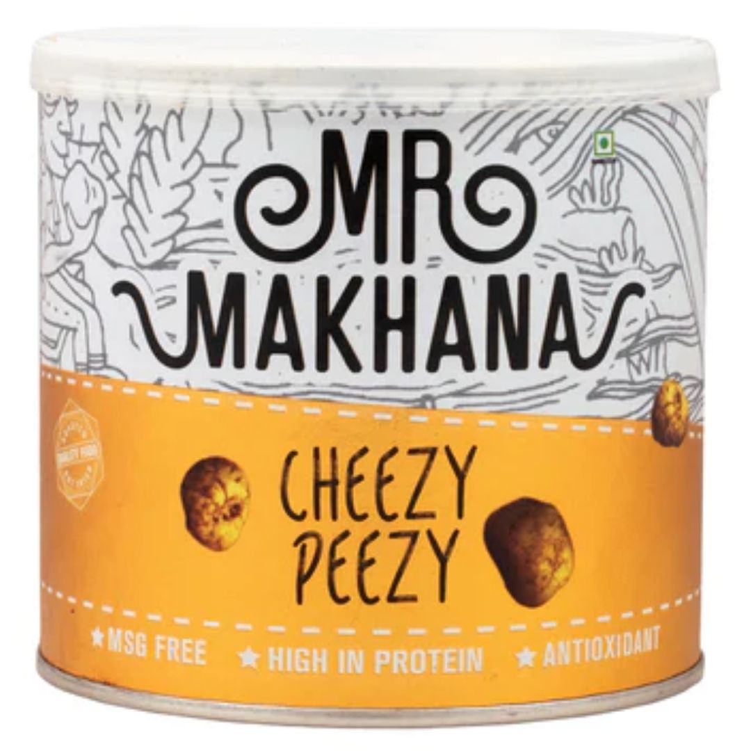 Cheesy Peezy Jar  50 gm  Mr. Makhana