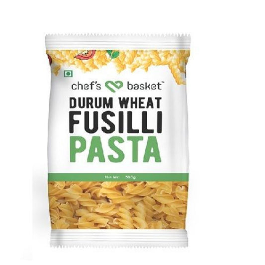 Durum Wheat Fusilli Pasta 500g Chef's Basket