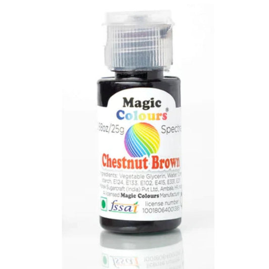 Chestnut Brown Spectral Mini Gel Colours Magic Colours