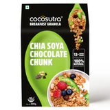 Chia Soya Chocolate Chunk Breakfast Granola 300g