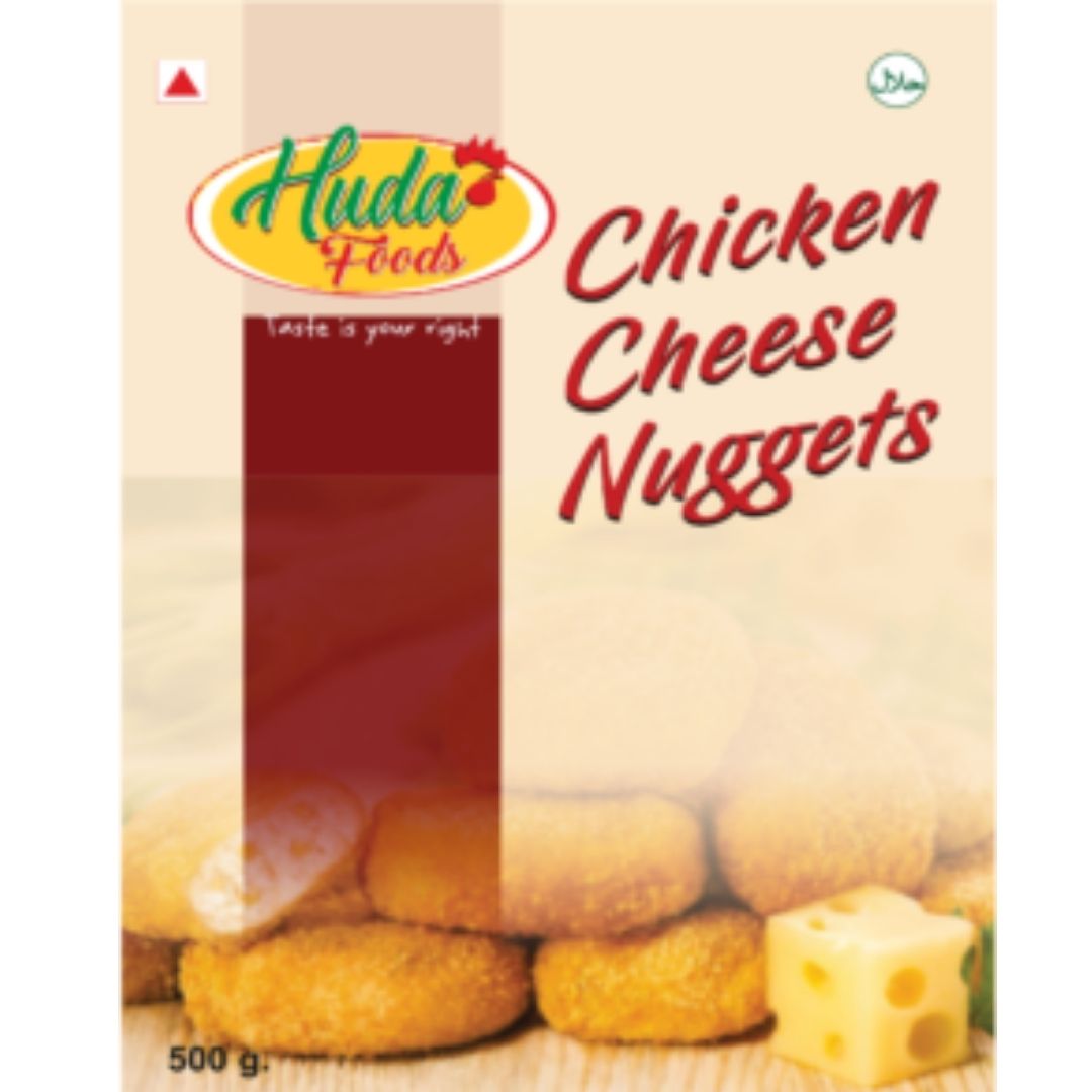 Chicken Cheese Nuggets 500g Huda Foods