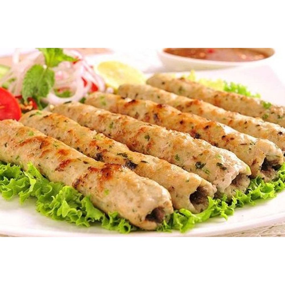 Chicken Kakori Seekh kebab (Frozen)  AK Foods & Beverages