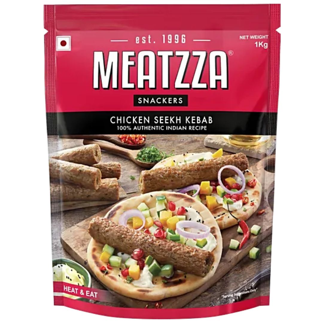 Chicken Seekh Kebab Nv 1Kg Meatzza