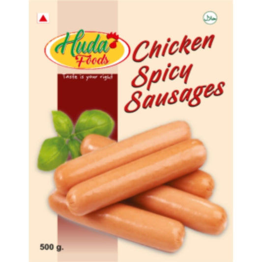 Chicken Spicy Sausages 500g Huda Foods