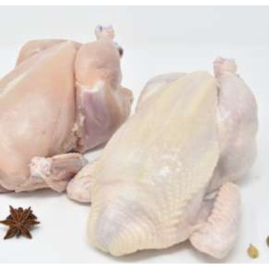 Chicken Whole Corn-Fed (1000gm-1600gm) with Skin (Frozen)  AK Foods & Beverages