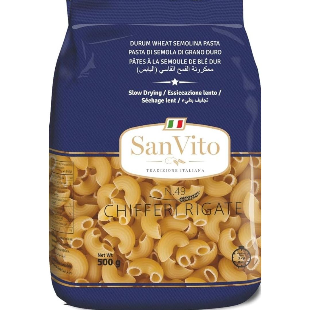 Chifferi Rigati 500Gm Sanvito