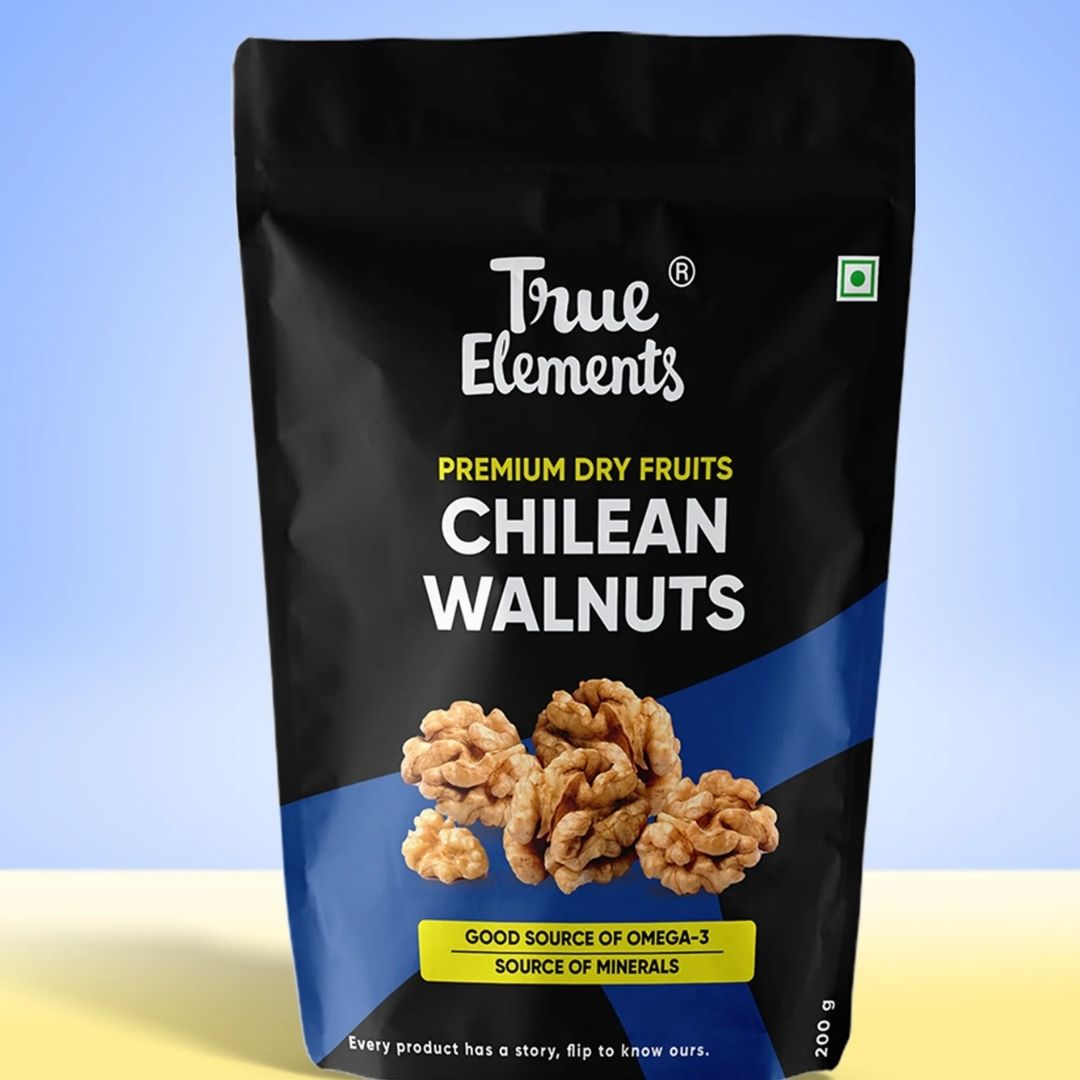 Chilean Walnuts 200gm True Elements