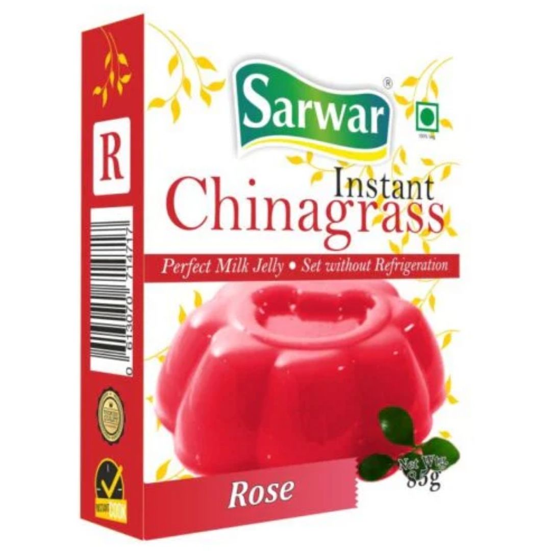 China Grass Mix (Instant) Rose 100 gm Sarwar