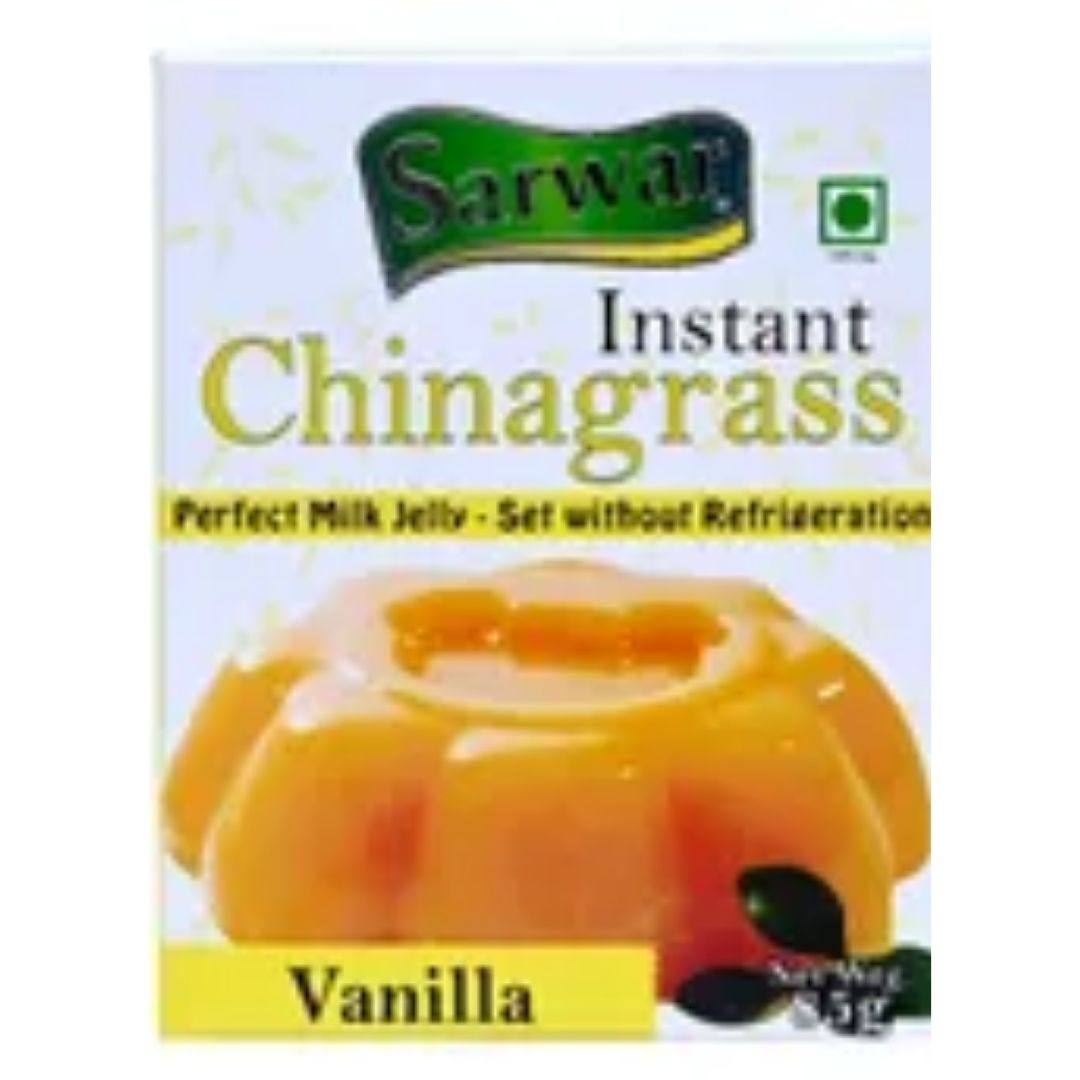 China Grass Mix (Instant) Vanilla 100 gm Sarwar