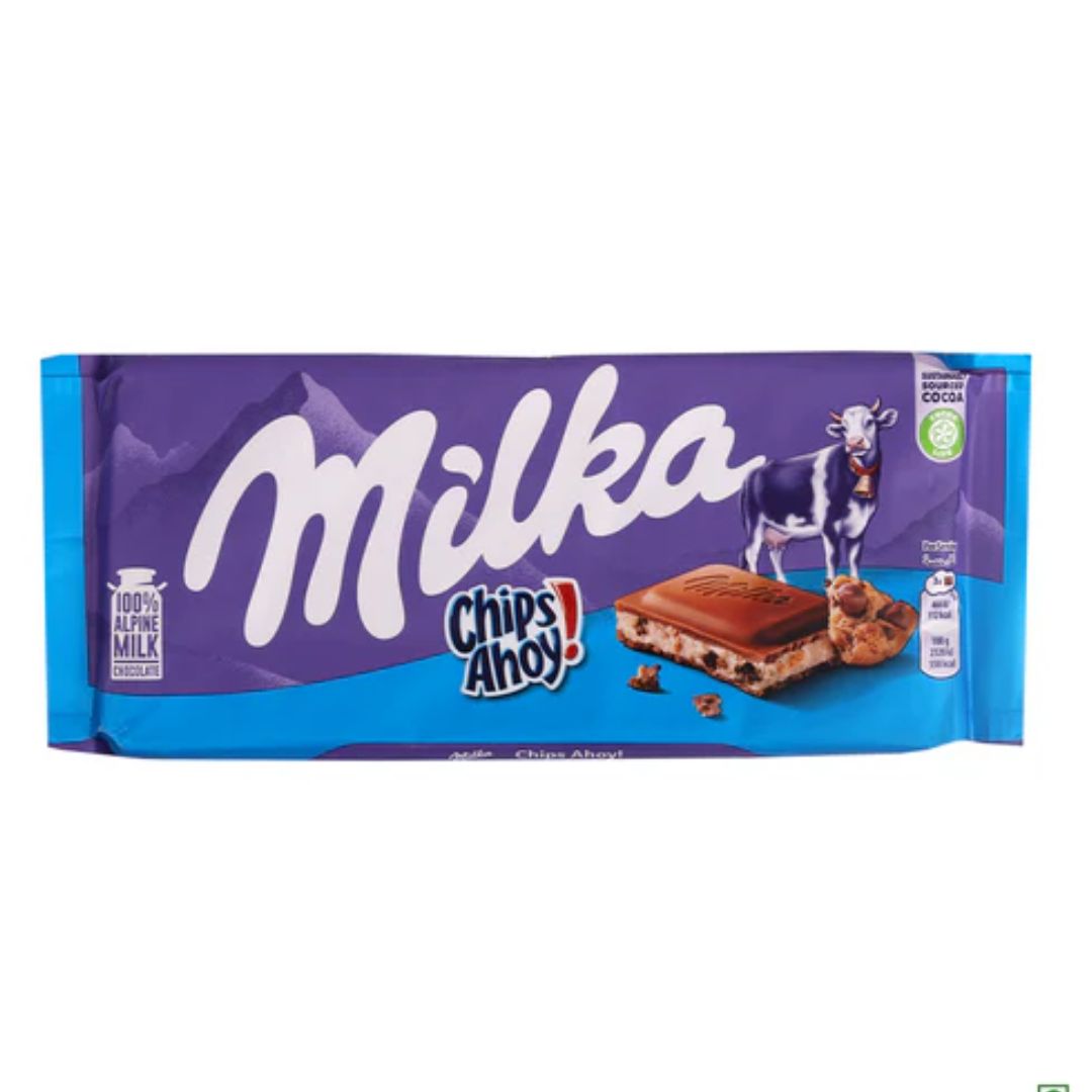 Chips Ahoy Bar 100gm Milka