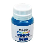 Choco Blue Supa Powder Chocolate Colour Magic Colours