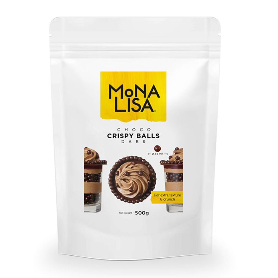 Choco Crispy Balls Dark R6981-500gm Mona Lisa