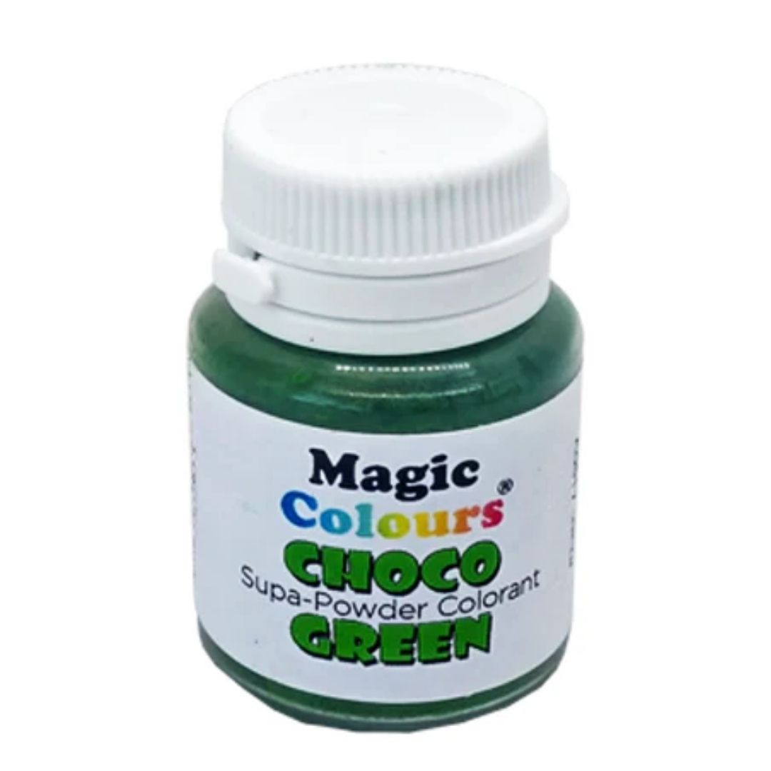 Choco Green Supa Powder Chocolate Colour Magic Colours