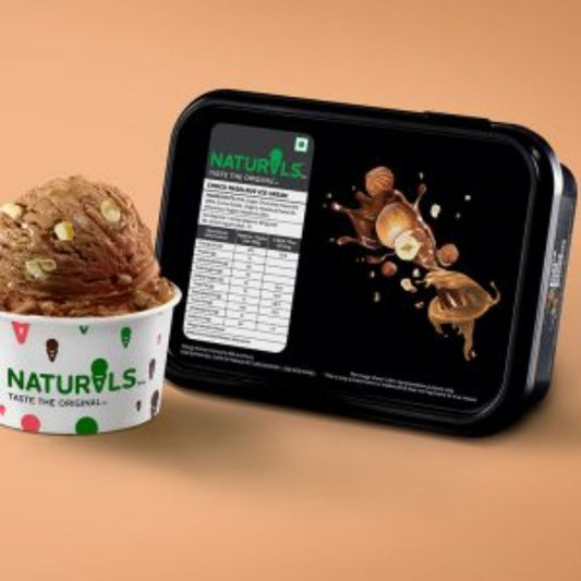 Choco Hazelnut Ice Cream  Naturals